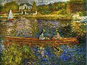 Pierre-Auguste Renoir The Skiff Sweden oil painting artist